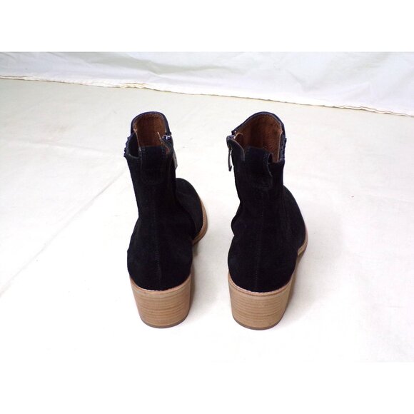 🆕PAUL GREEN Sante Zip Ankle Bootie Boot Suede Block Heel 8 - Picture 7 of 11